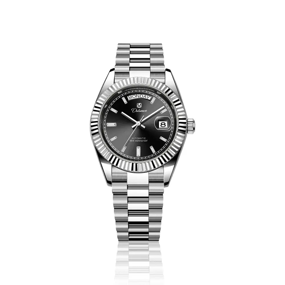 Relógio automático masculino London Black