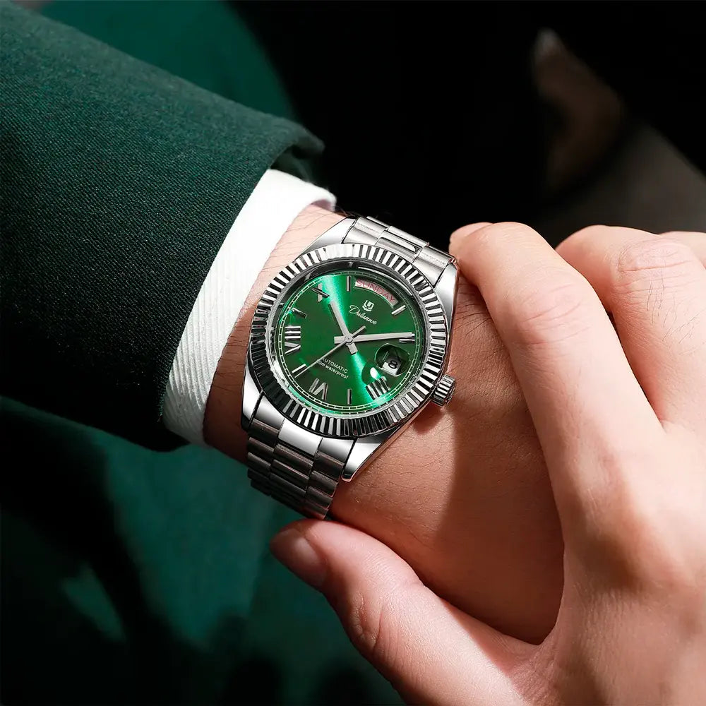 Relógio Automático Masculino London Green