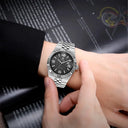 Relógio Masculino Vizzali Royale Black sendo usado