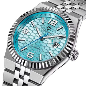 Relógio Masculino Vizzali Royale sky blue de perto.