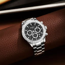 Relógio Masculino Vizzali Glacier Black Armado no Couro