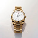 Relógio Masculino vizzali London White Gold de cima